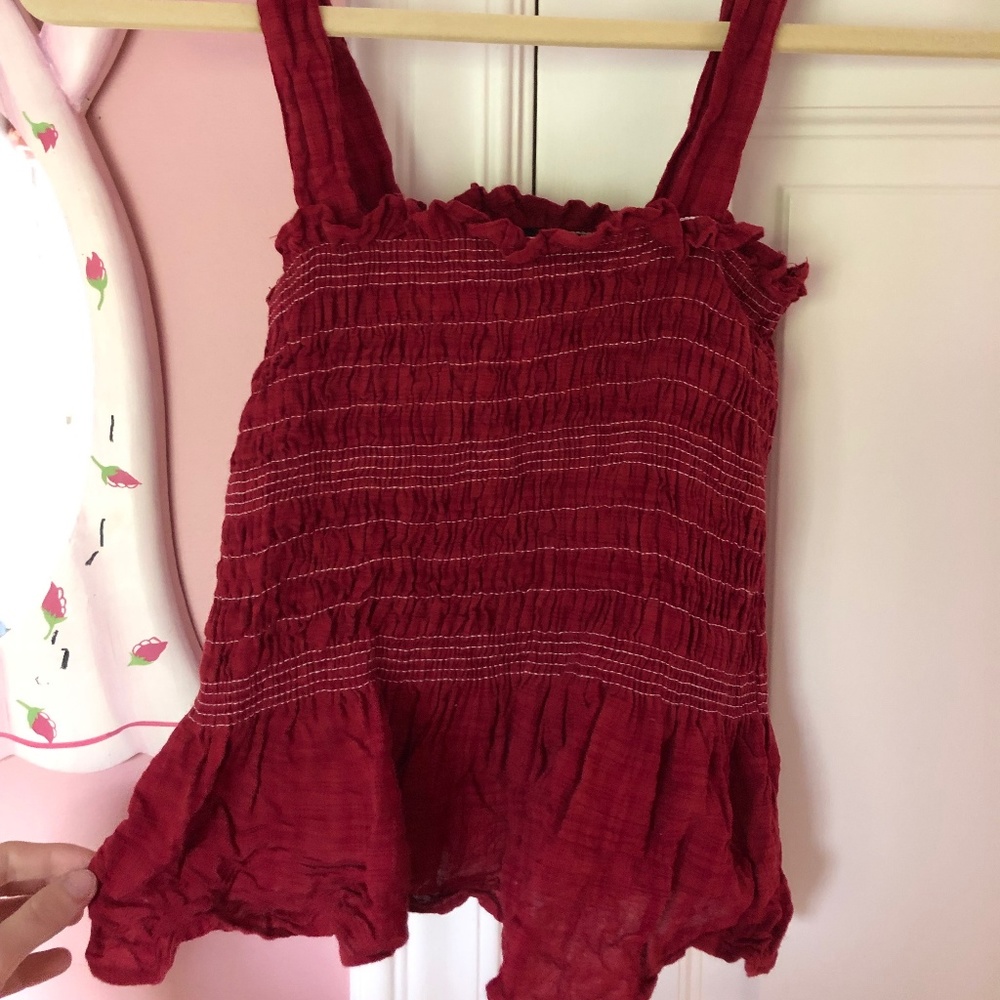 Maroon Top